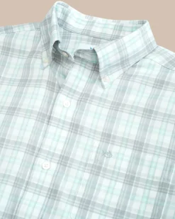 Intercoastal West End Plaid Long Sleeve Sport Shirt<Southern Tide Discount