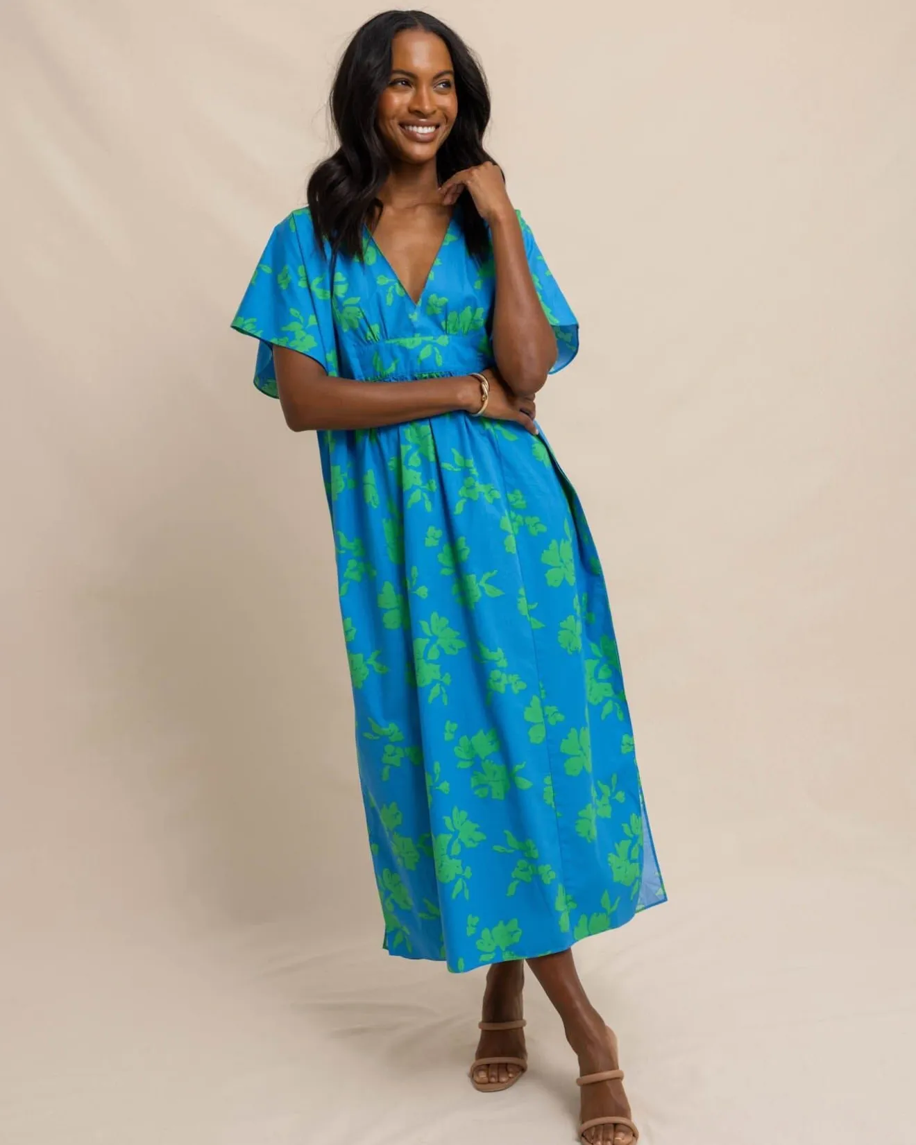Journi Hour Of Flowers Caftan<Southern Tide Hot