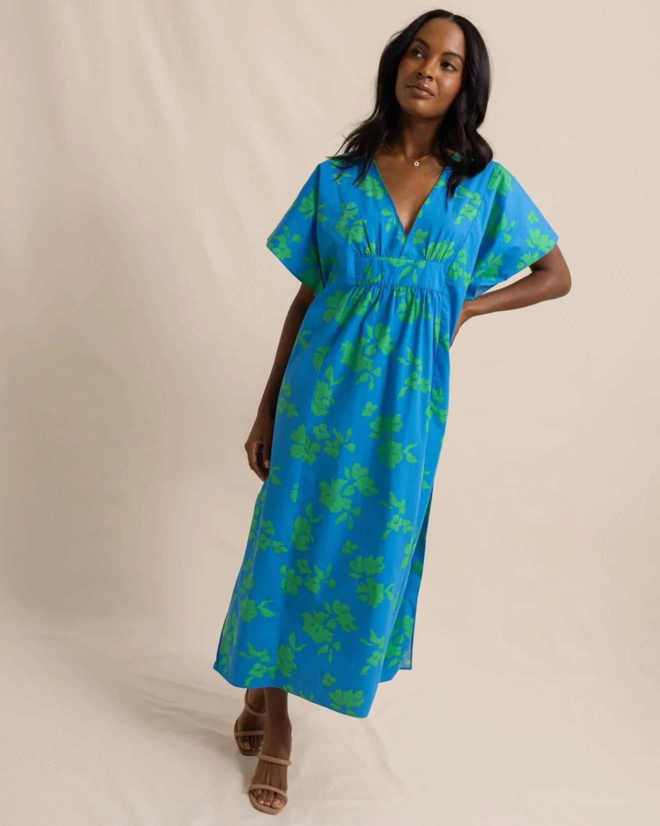 Journi Hour Of Flowers Caftan<Southern Tide Shop