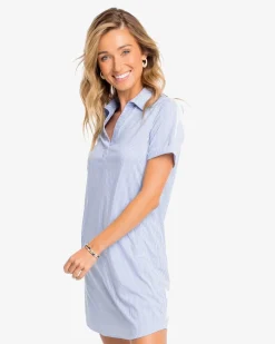 Kamryn Brrr°® Intercoastal Stripe Dress<Southern Tide Outlet