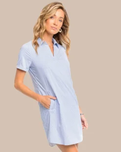 Kamryn Brrr°® Intercoastal Stripe Dress<Southern Tide Best Sale