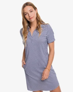 Kamryn Brrr Intercoastal Gingham Dress<Southern Tide Online