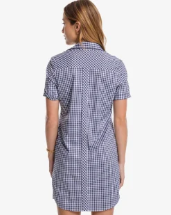 Kamryn Brrr Intercoastal Gingham Dress<Southern Tide Online