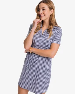 Kamryn Brrr Intercoastal Gingham Dress<Southern Tide Online