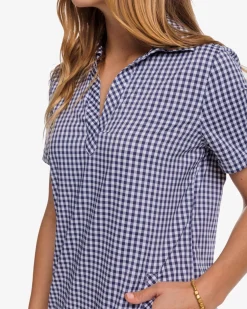 Kamryn Brrr Intercoastal Gingham Dress<Southern Tide Online