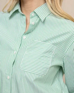 Katherine Stripe Shirt<Southern Tide Online