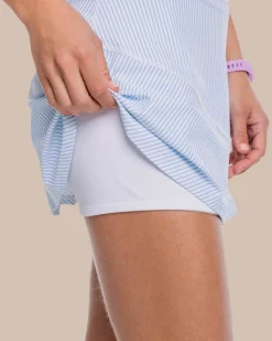 Katlyn Skip Stripe Skort<Southern Tide Fashion