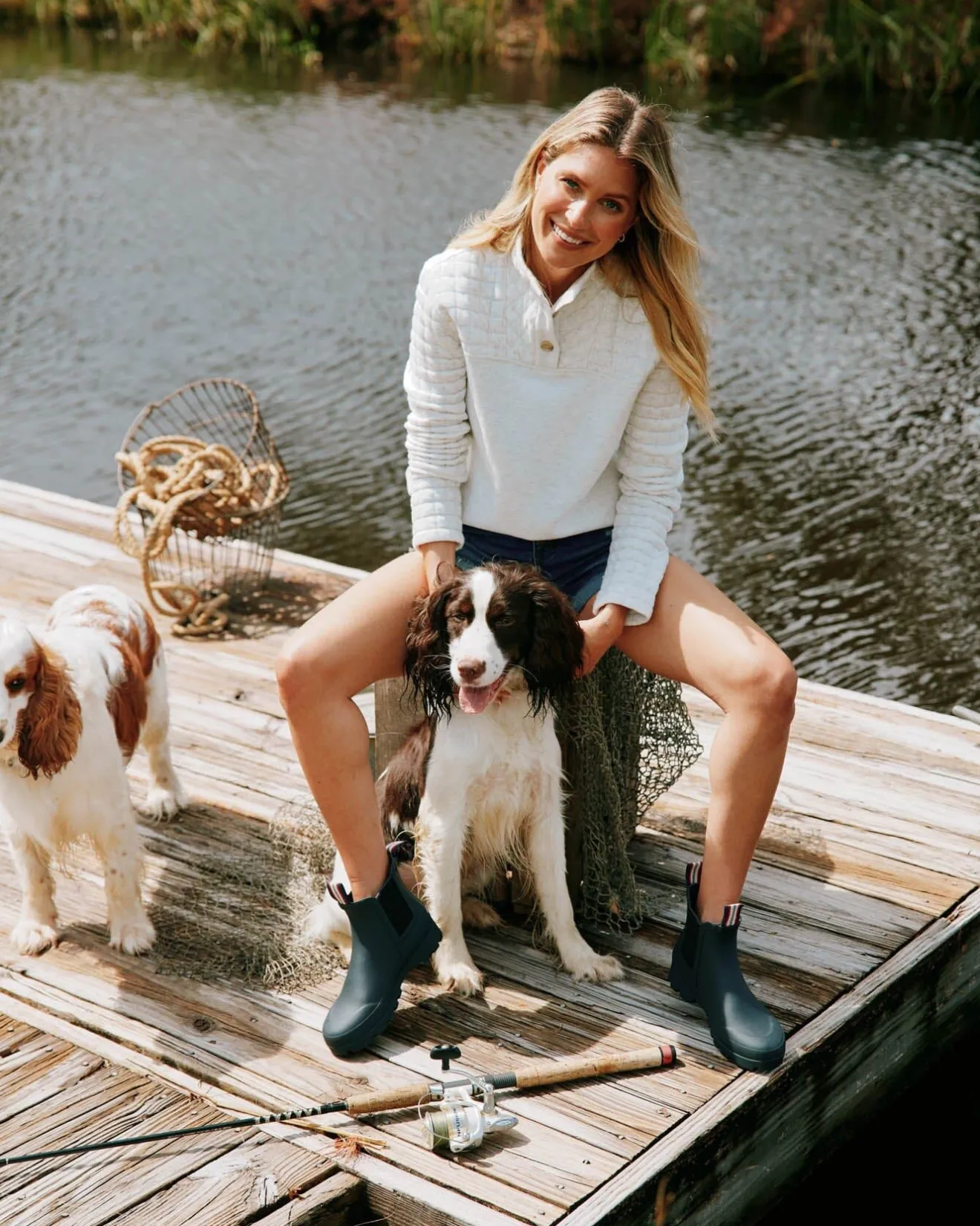 Kelsea Quilted Heather Pullover<Southern Tide Online