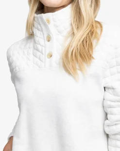 Kelsea Quilted Heather Pullover<Southern Tide Online