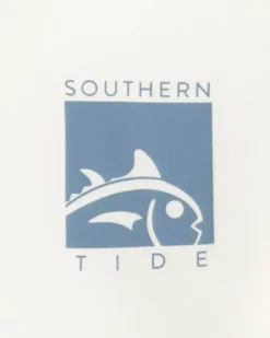 Kids Boxed Chest Performance Long Sleeve T-Shirt<Southern Tide Best