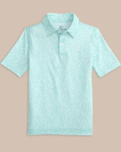 Kids Driver That Floral Feeling Printed Polo<Southern Tide Store