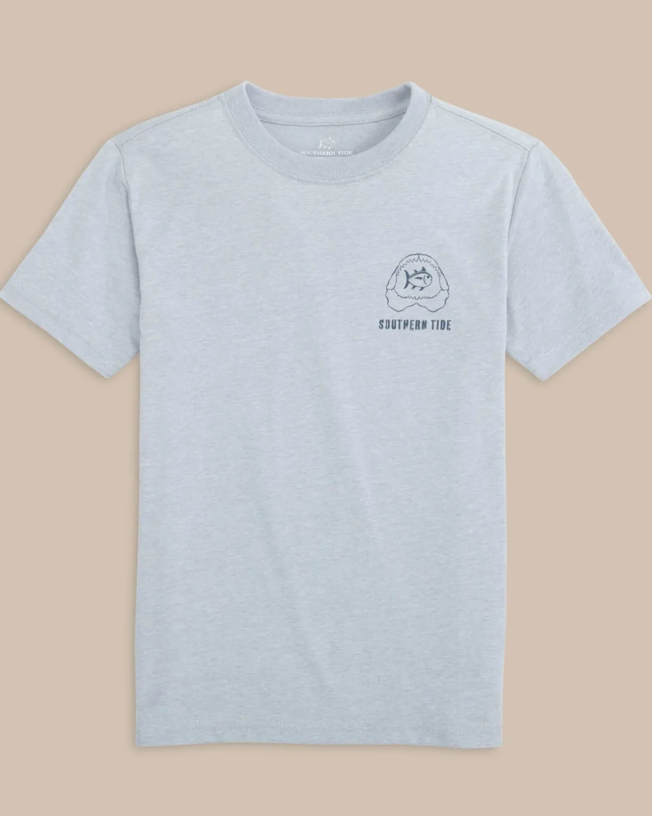 Kids Heather Shark Plank Short Sleeve T-Shirt<Southern Tide Online