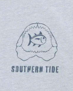 Kids Heather Shark Plank Short Sleeve T-Shirt<Southern Tide Online
