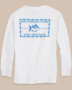 Kids Long Sleeve Original Skipjack T-Shirt<Southern Tide Clearance
