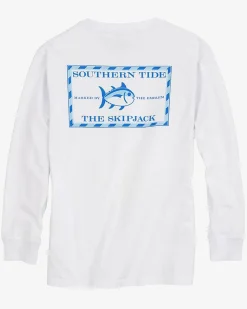 Kids Long Sleeve Original Skipjack T-Shirt<Southern Tide Clearance