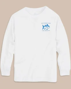 Kids Long Sleeve Original Skipjack T-Shirt<Southern Tide Clearance