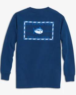Kids Long Sleeve Original Skipjack T-Shirt<Southern Tide Clearance