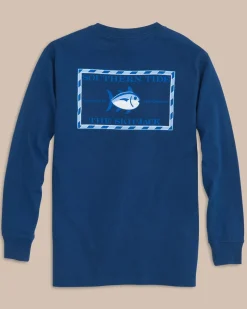 Kids Long Sleeve Original Skipjack T-Shirt<Southern Tide Clearance