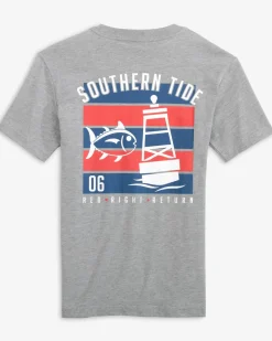 Kids Rrr Sj Heather T-Shirt<Southern Tide Store