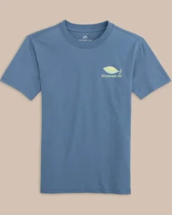 Kids Skipjack Lure Fill Short Sleeve T-Shirt<Southern Tide Best Sale