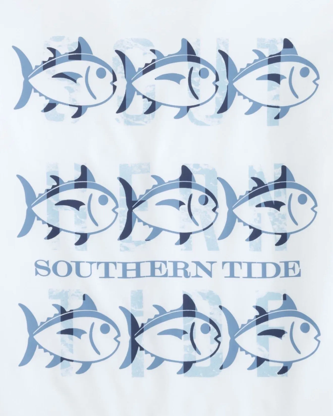 Kids St Triple Stack Ocean Front Graphic Long Sleeve Performance T-Shirt<Southern Tide Flash Sale