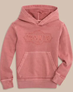 Kids Sun Farer Upper Deck Long Sleeve Hoodie<Southern Tide Sale
