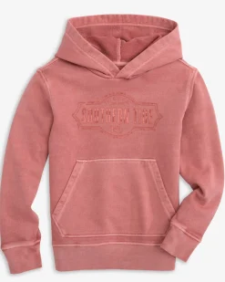 Kids Sun Farer Upper Deck Long Sleeve Hoodie<Southern Tide Sale