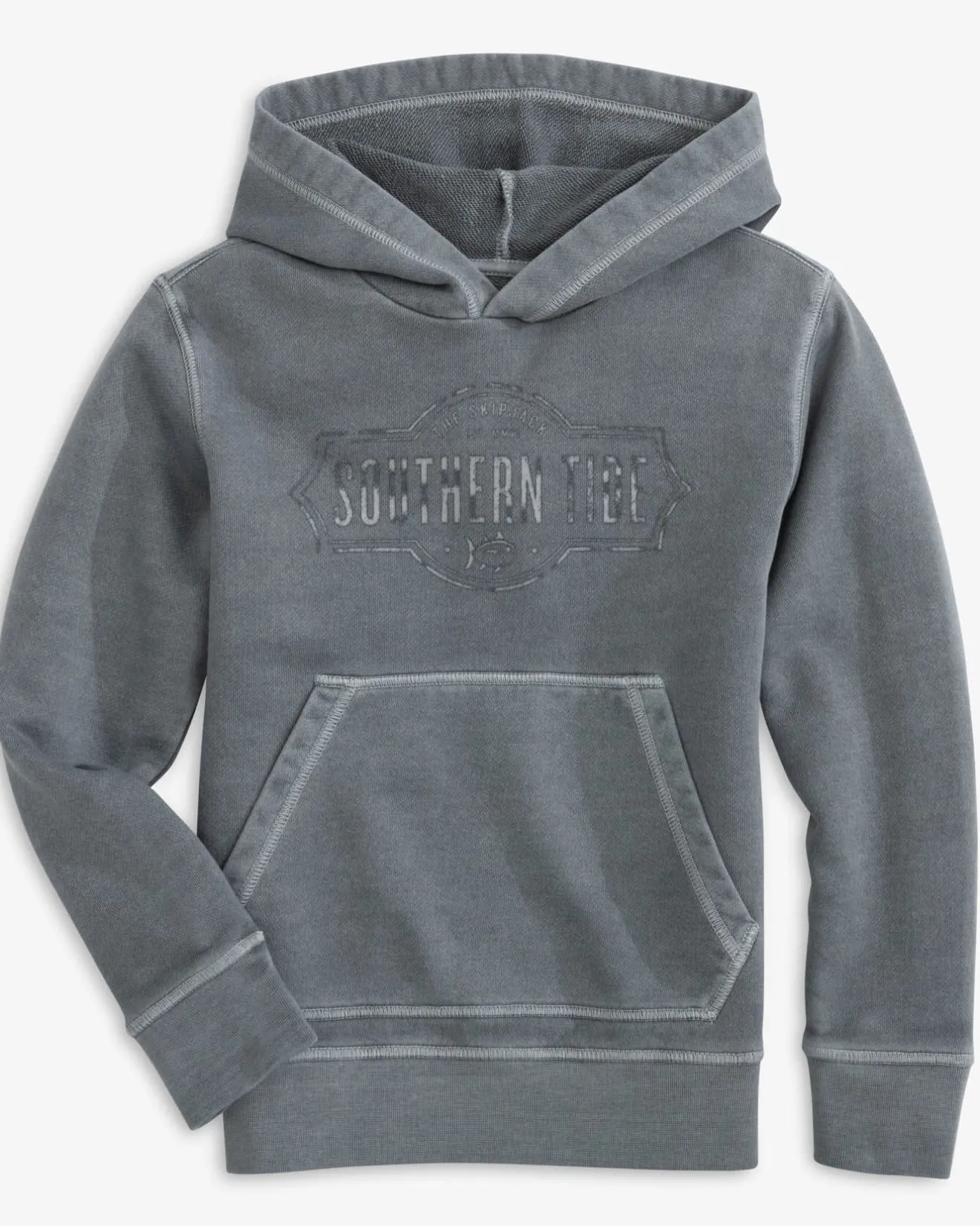 Kids Sun Farer Upper Deck Long Sleeve Hoodie<Southern Tide Sale