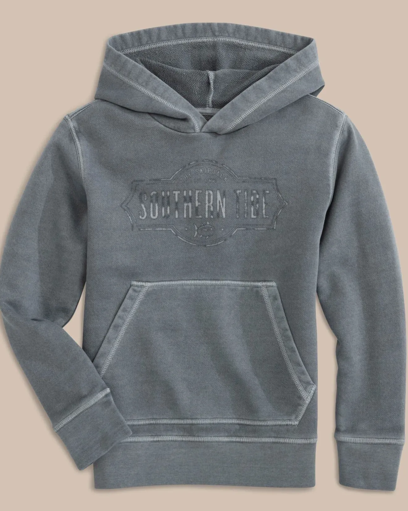 Kids Sun Farer Upper Deck Long Sleeve Hoodie<Southern Tide Sale