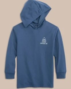 Kids Surfing Skipjack Hoodie T-Shirt<Southern Tide Discount