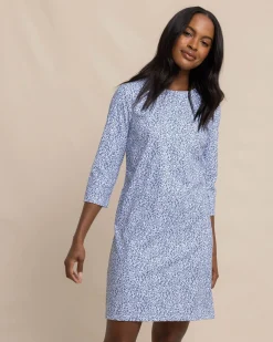 Leira That Floral Feeling Print Performance Dress<Southern Tide Store