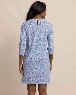 Leira That Floral Feeling Print Performance Dress<Southern Tide Sale