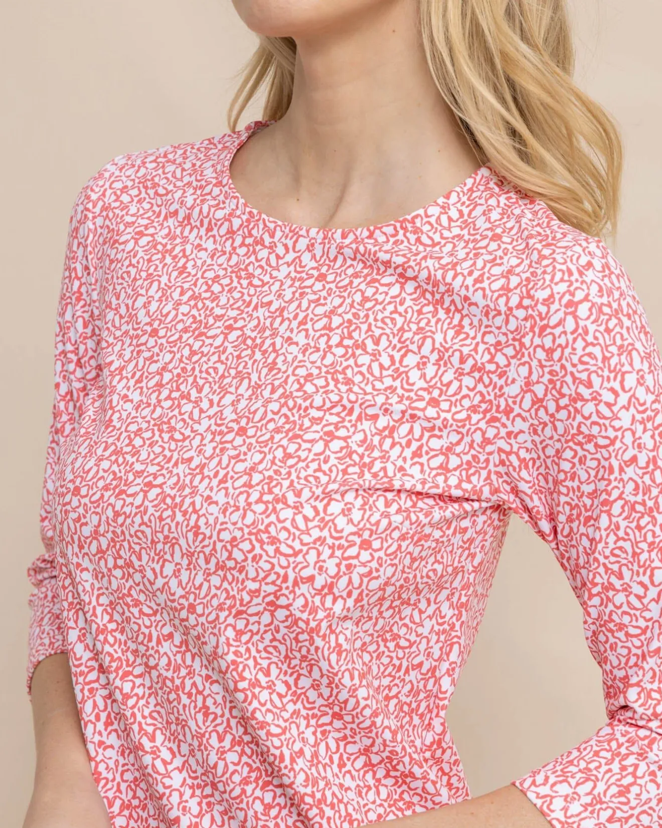 Leira That Floral Feeling Print Performance Dress<Southern Tide Sale
