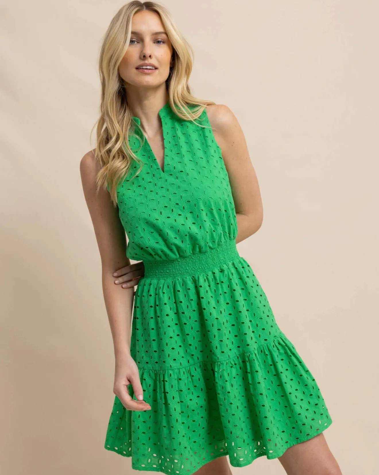 Londyn Eyelet Dress<Southern Tide Best Sale