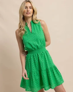 Londyn Eyelet Dress<Southern Tide Online
