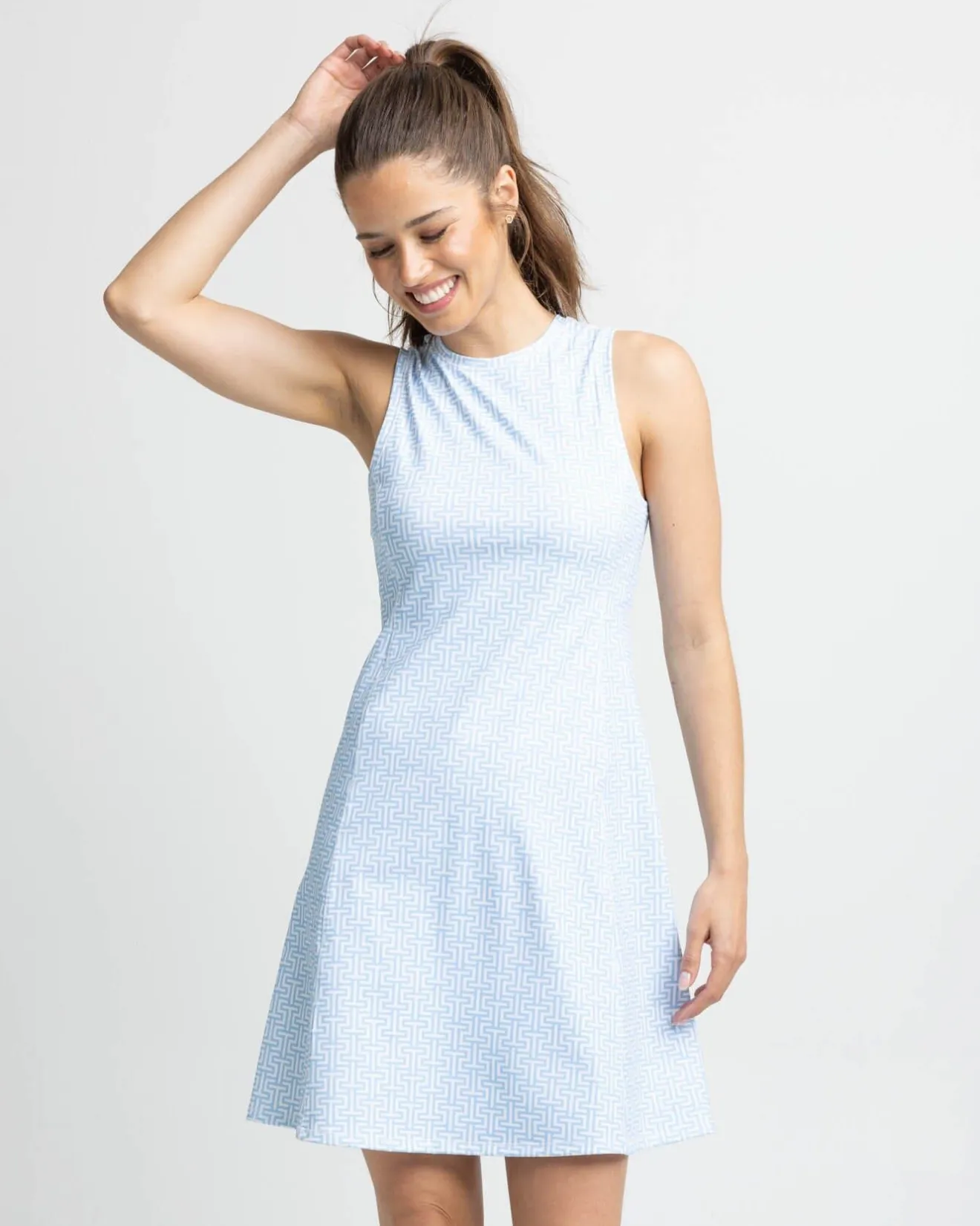 Lyllee Printed Performance Dress<Southern Tide Hot
