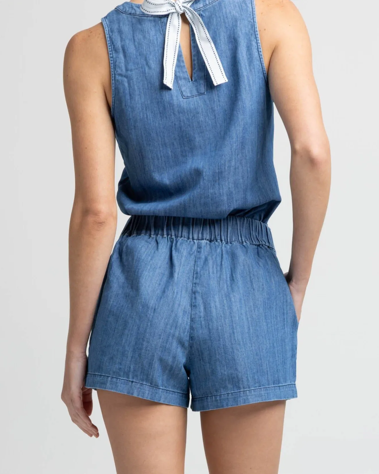 Mary Ellen Denim Short<Southern Tide Cheap