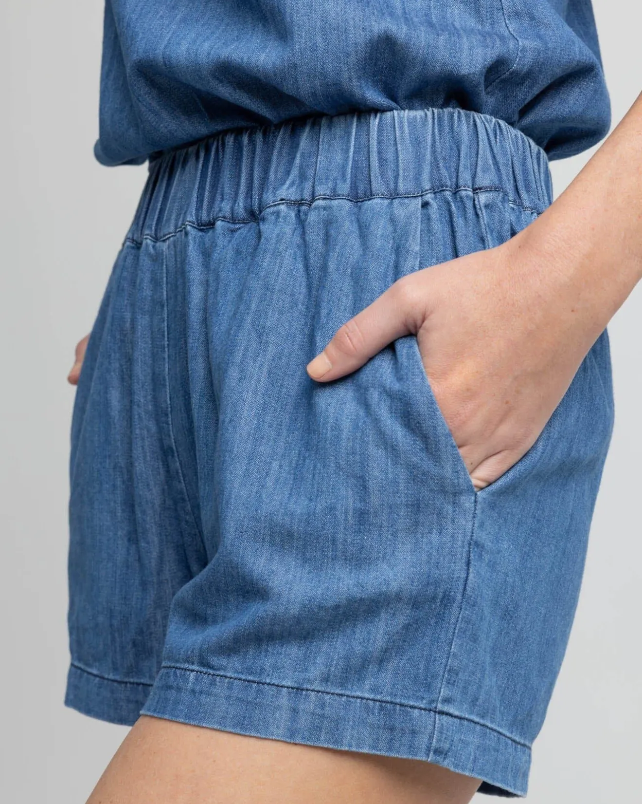 Mary Ellen Denim Short<Southern Tide Fashion