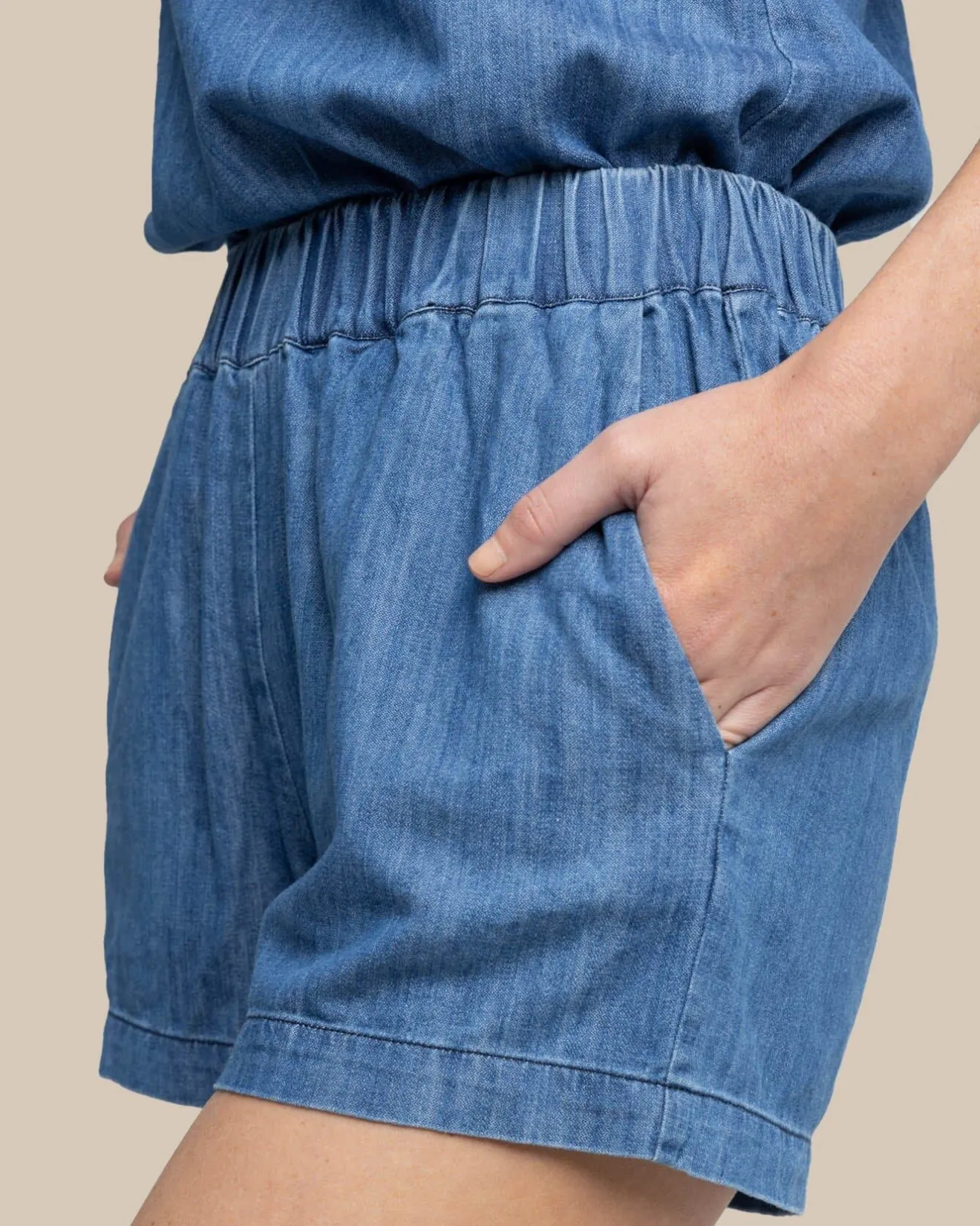 Mary Ellen Denim Short<Southern Tide Fashion
