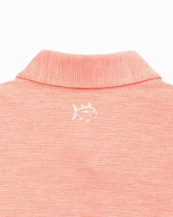 Miami Hurricanes Driver Spacedye Polo Shirt<Southern Tide Best Sale