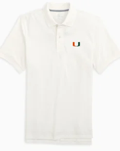 Miami Hurricanes Skipjack Polo Shirt<Southern Tide Store