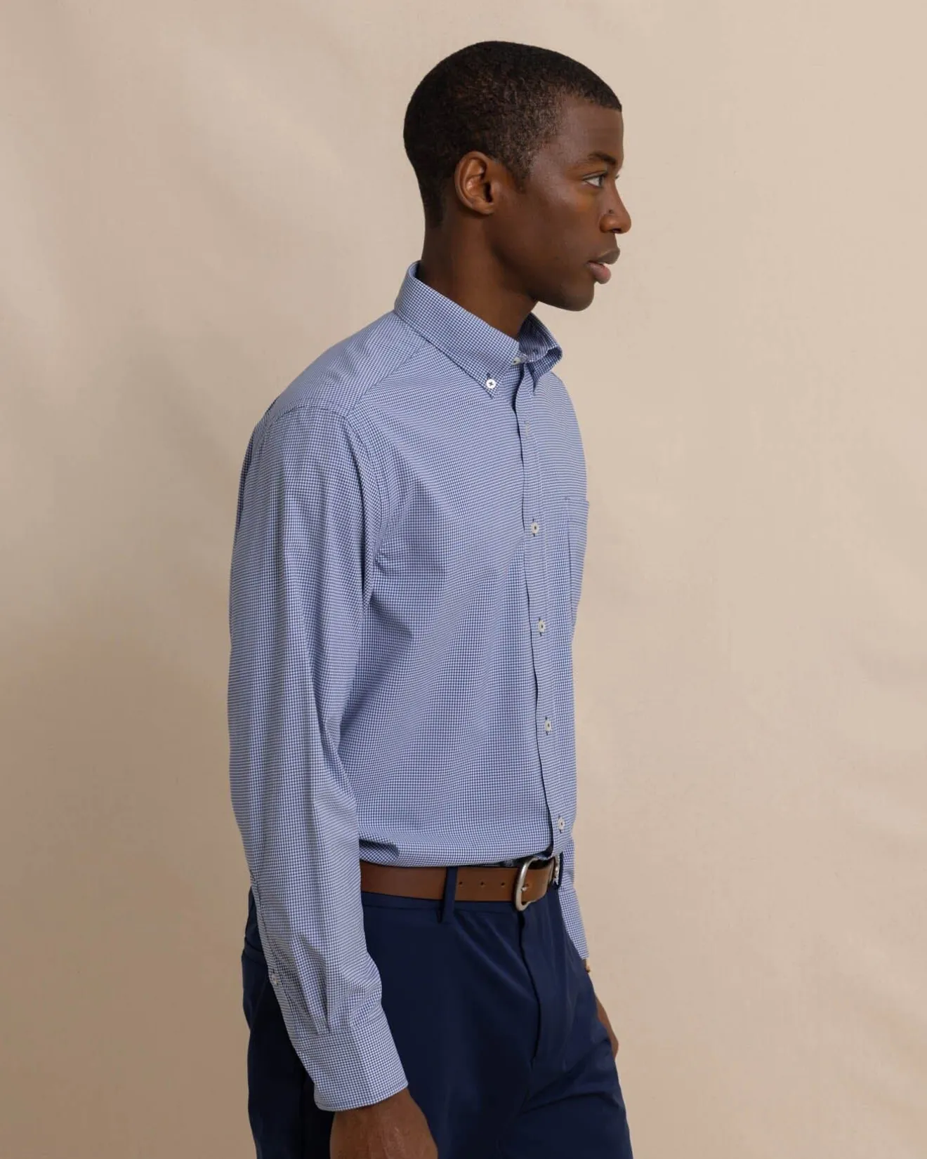 Micro Gingham Brrr°® Intercoastal Sport Shirt<Southern Tide Cheap