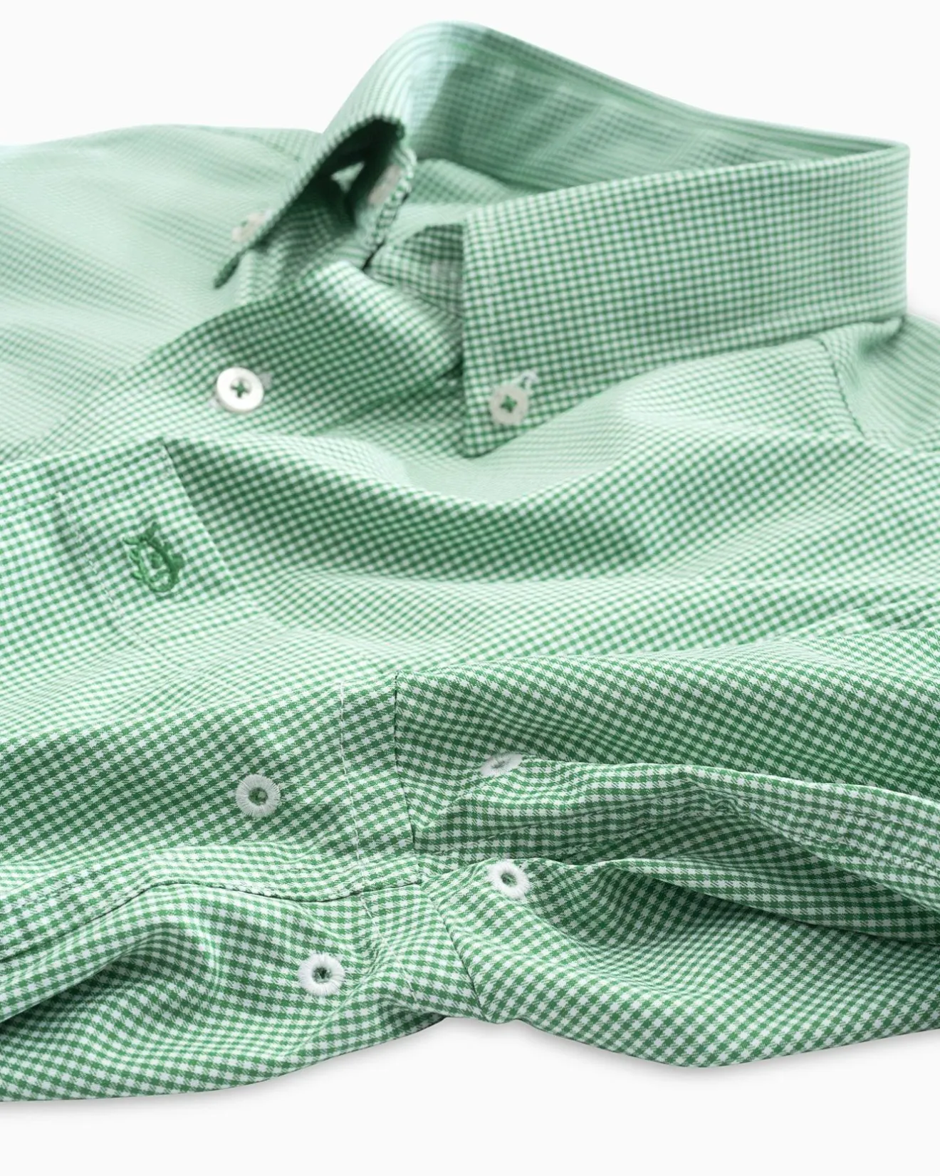 Micro Gingham Intercoastal Performance Sport Shirt<Southern Tide Shop