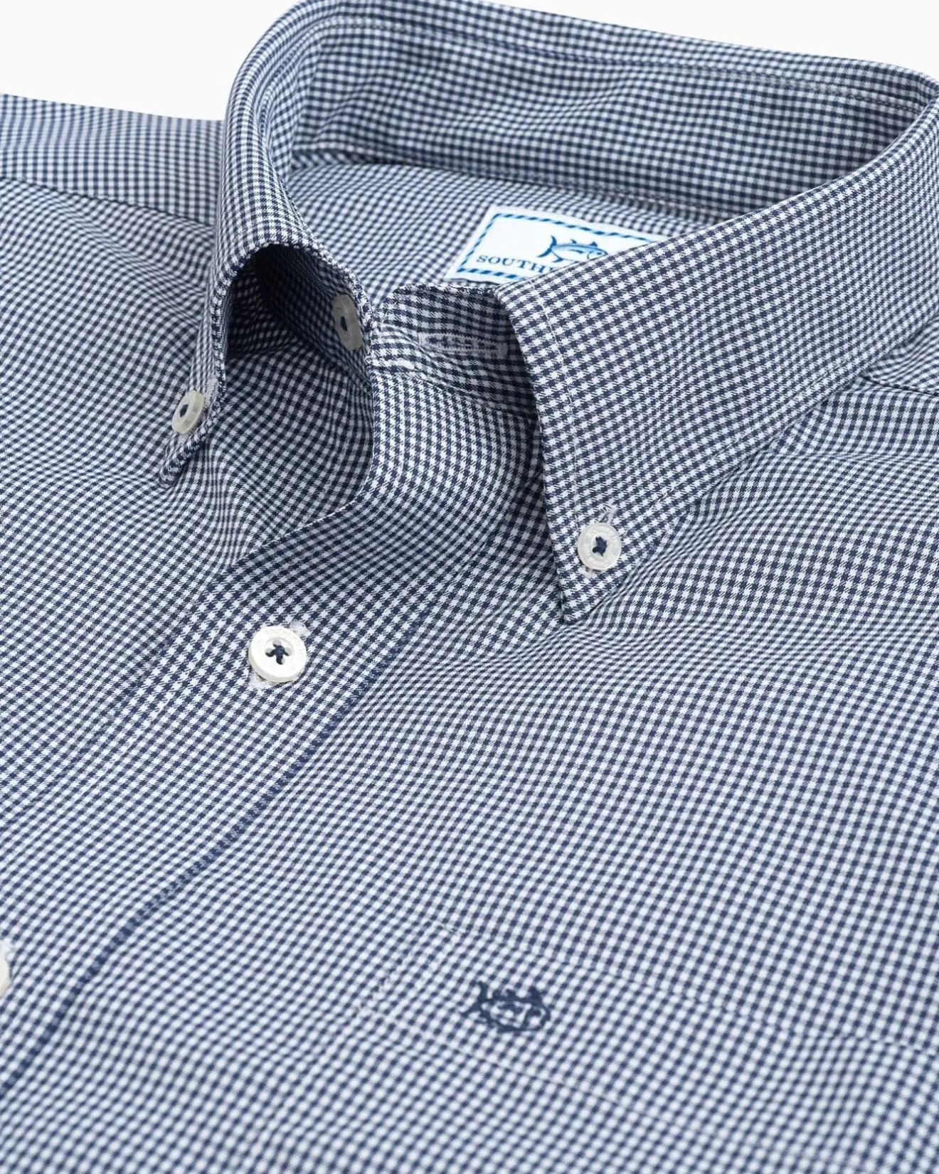Micro Gingham Intercoastal Performance Sport Shirt<Southern Tide Shop