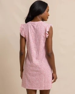 Mikala Floral Feeling Printed Sun Farer Dress<Southern Tide Best