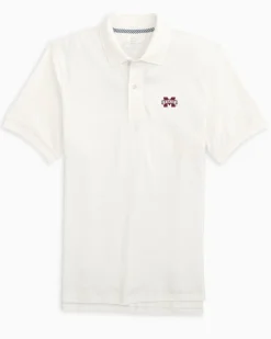 Mississippi State Bulldogs Skipjack Polo<Southern Tide Cheap