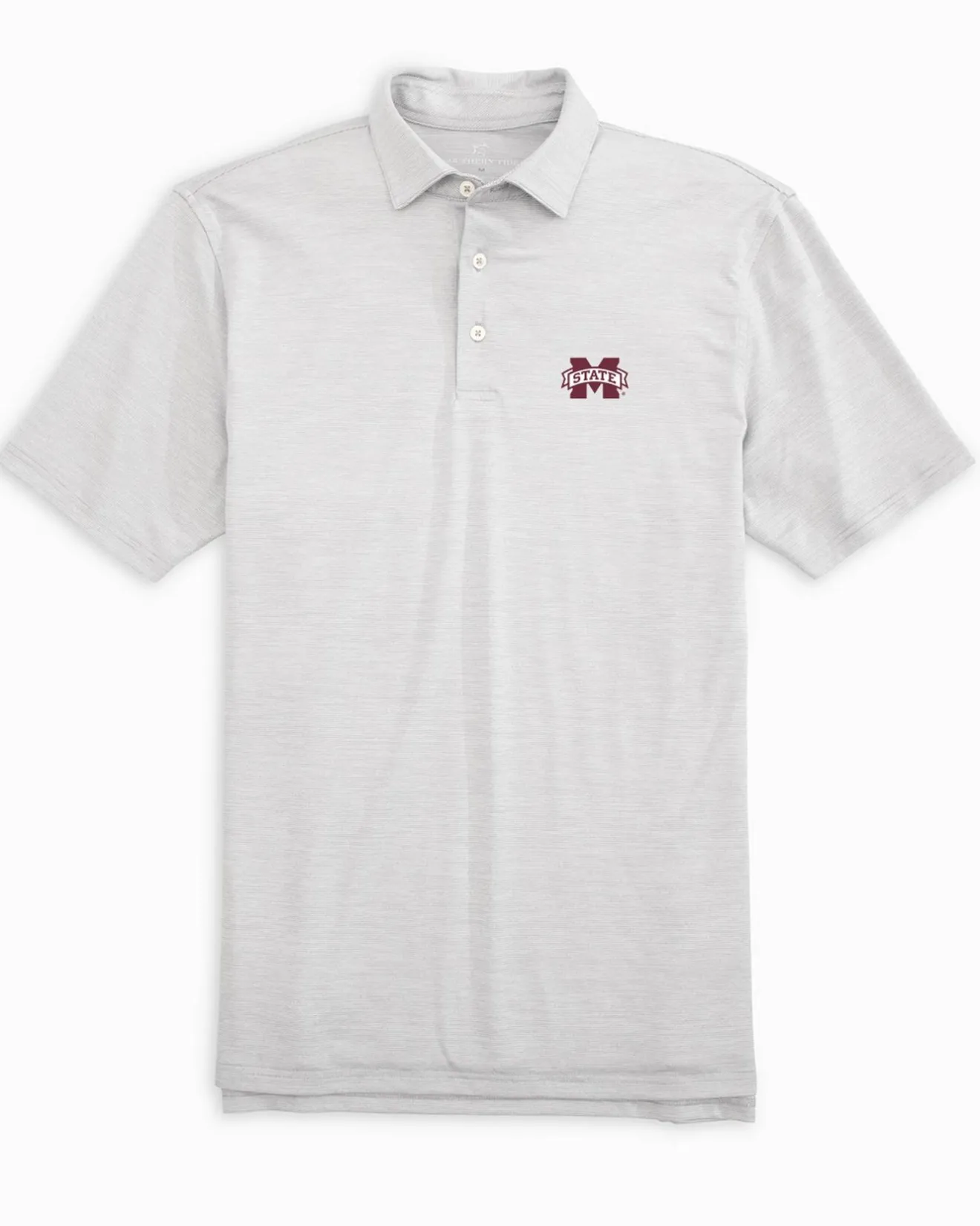 Mississippi State Bulldogs Driver Spacedye Polo Shirt<Southern Tide Hot