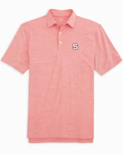 Nc State Driver Spacedye Polo Shirt<Southern Tide Clearance