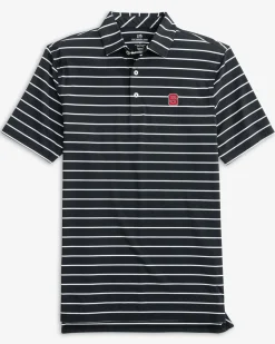 Nc State Wolfpack Brrr°®-Eeze Desmond Stripe Polo<Southern Tide Cheap