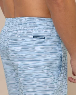 Ocean Water Stripe Swim Trunk<Southern Tide Store